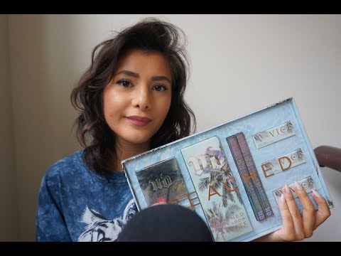 ASMR New Urban Decay Makeup (Beached Collection) + Bloopers!