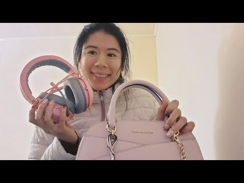 ASMR - Tapping on PINK triggers only (No talking) 💖 🎀