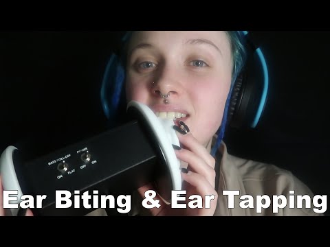 ASMR | Ear Biting & Ear Tapping | NO TALKING
