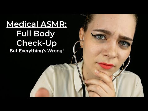 ASMR Full Body Check-Up 🩺 ~ But Everything's Wrong! | Soft Spoken Medical RP