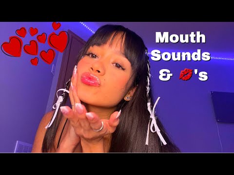 Mouth Sounds and 💋's ASMR (Super Tingly )