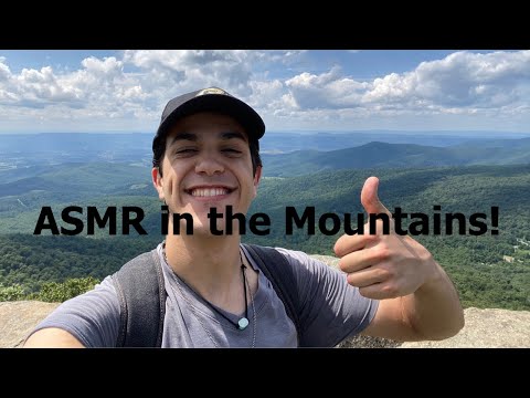 ASMR Outside in the Mountains! (lots of camera tapping)