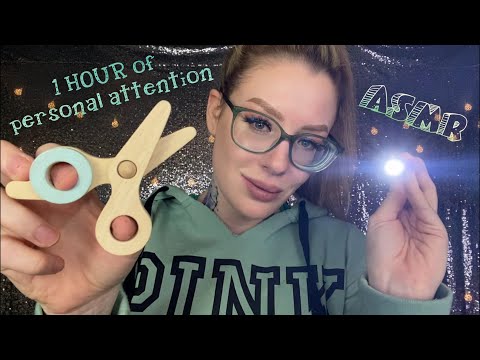 ASMR ONE HOUR of PERSONAL ATTENTION
