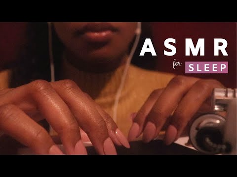 ASMR Brain Tingling Triggers for Sleep (Tapping, Scratching, Gentle Hand Movements)