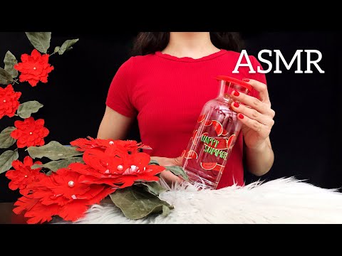 🌹ASMR Red Triggers | Colour Challenge ❤️