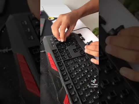 Limpando teclado
