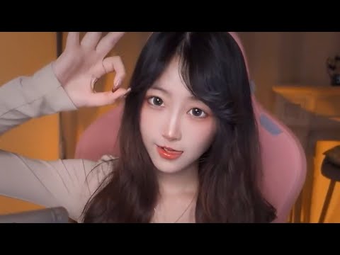 ASMR Personal Attention | ear massage and hand sounds :)