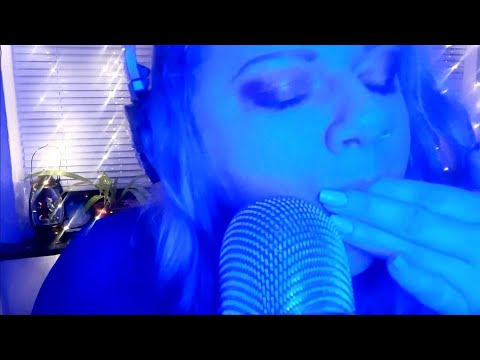 ASMR Blue yeti deep and bassy ear eating and finger licking and sucking (Patreon teaser) #shorts