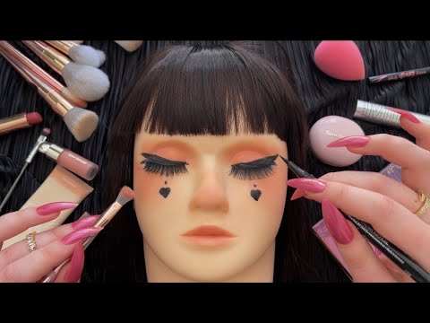 egirl makeup on mannequin (asmr)