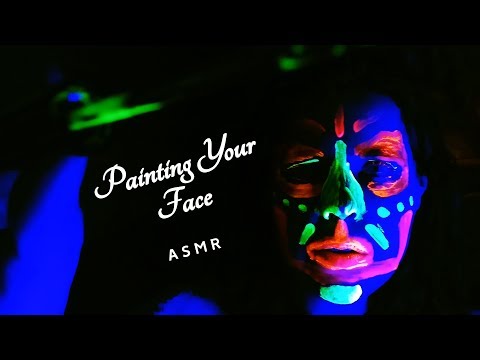 *Whisper* Painting Your Face for the Glowing Place ASMR (Role Play)