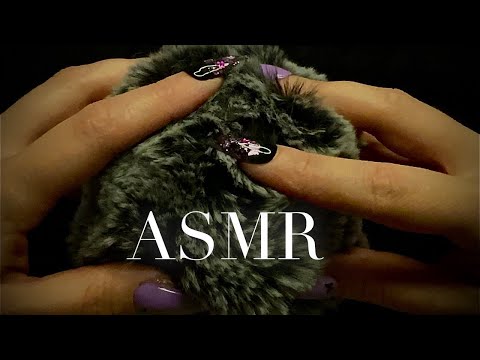 ASMR To Make You Fall Asleep Fast / Fluffy Mic, Carpet Scratching, Hand and Mouth Sounds