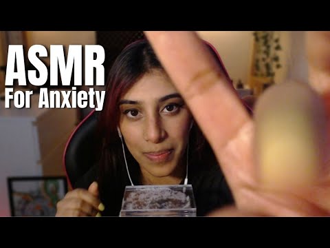 ASMR For Anxiety | Tapping & Anxiety Plucking & Fidget Balls | BambiAfterHours