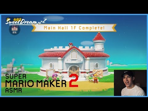 Let's get this First Floor DONE!! [Super Mario Maker 2] [#02] ASMR Gameplay
