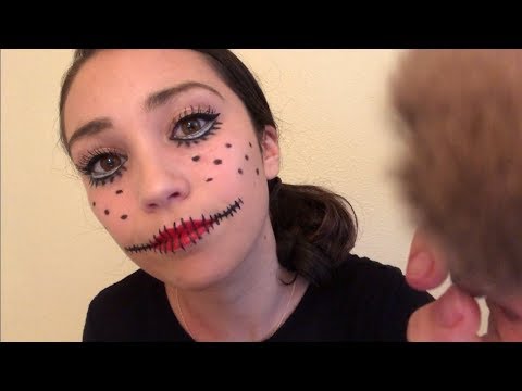 ASMR Dolly Does Your MakeUp | Halloween Roleplay