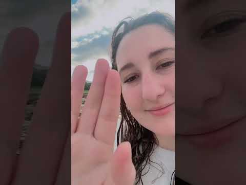ASMR Positive Affirmations at the Ocean 💙 #shorts