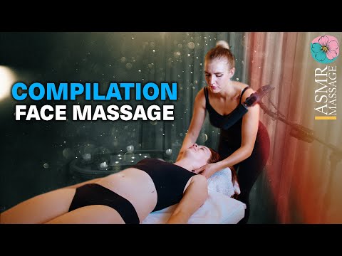 ASMR Face Massage by Olga, Anna, Adel
