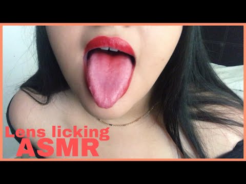 ASMR Lens licking