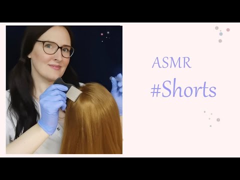 ASMR School Nurse Looking For Head Lice #Shorts