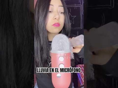 ASMR | 🌧️ lluvia en el micrófono 🌧️ #asmrlluvia #asmrsounds #asmrespañol #asmrtriggers #rain