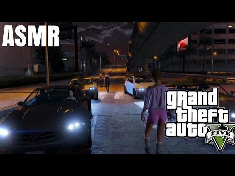 [ASMR] Doing race missions on GTA 5/ controller sounds and whispers