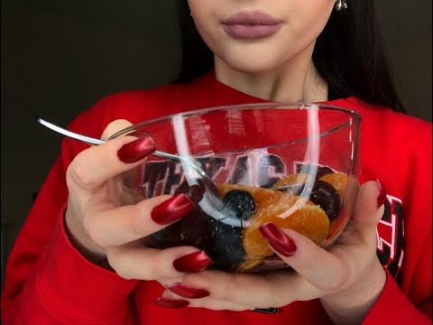 ASMR-EAT LUNCH WITH ME!