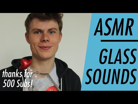 ASMR - Glass Tapping and Scratching - Celebrating 500 Subs with you!