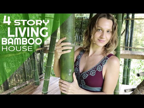 AMAZING Flying Bamboo House Tour: Relaxing in Costa Rica | Olivia Kissper