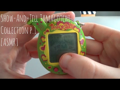 [ASMR] Show-And-Tell Tamagotchi Collection p.1 (Whispering)