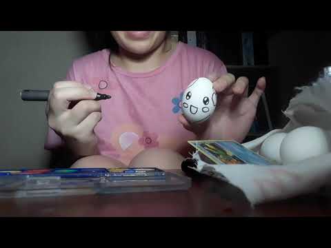 ASMR Painting Pokemon Easter Eggs PART 1