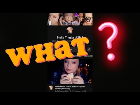 THE END OF STELLA TINGLES ASMR?!