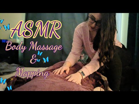 ASMR POV Body Massage and Mapping in bed | ASMR Alysaa