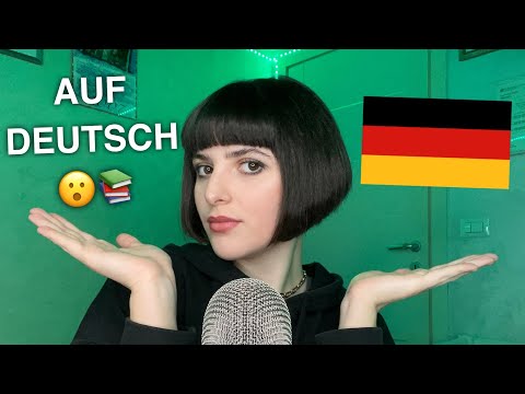 ASMR AUF DEUTSCH 🇩🇪 Reading Fun Facts about Germany (in German)