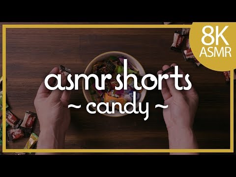 ASMR Shorts ~ Candy Wrappers! (8K)