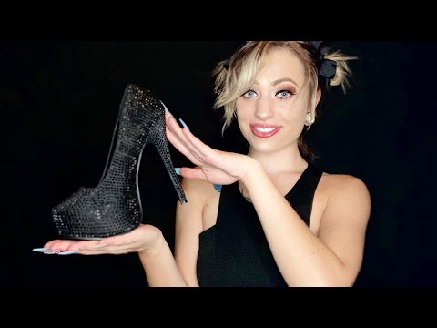 ASMR High Heels Trigger Sounds (tapping & scatching)