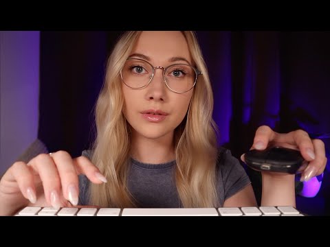 ASMR You’re A Computer 💻 (keyboard typing, mouse clicking, soft spoken)