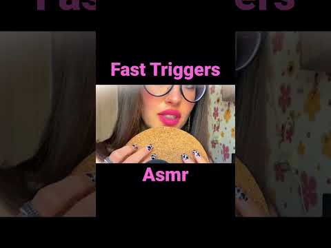 Asmr Fast Aggressive Triggers #shorts #asmr #asmrtingles #asmrnotalking