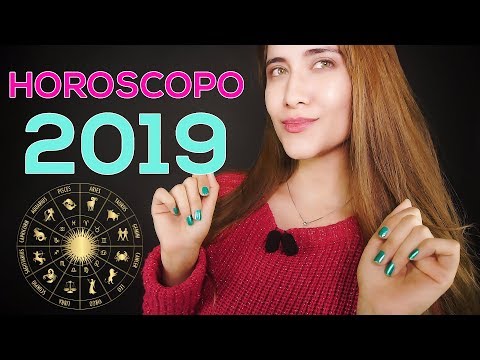 ASMR HOROSCOPO 2019, para los 12 signos del zodiaco | ASMR Español | Asmr with Sasha