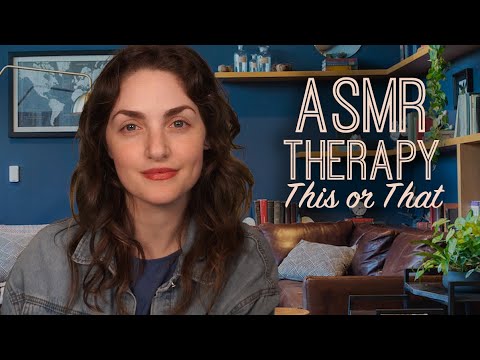 ASMR | Therapy Appointment (asking you this or that questions)