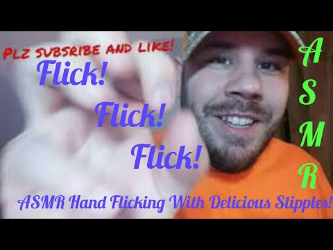 ASMR Hand Flicking With Delicious Stipples!