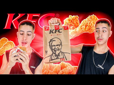 ASMR COMENDO KFC [LANCHE & FRANGO FRITO] – SONS DE MASTIGAÇÃO, EATING SOUNDS