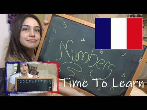 ♥ ASMR ♥ French lesson • Numbers (1 to 29) • Home school RP