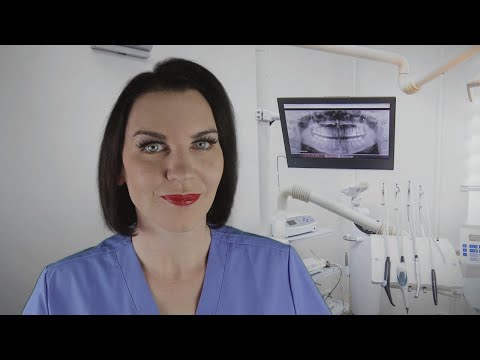 ASMR Dentist (calm and gentle check up and clean)