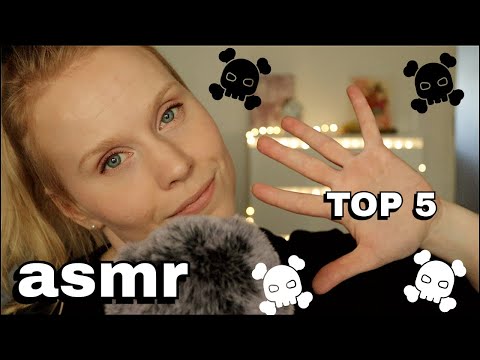 ASMR | TOP 5 horror movies😈💀🌜 +triggers