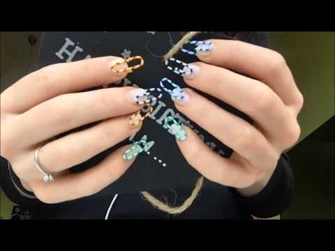 ASMR - TRIGGERS WITH PAPER CLIP NAILS!📎💅🏿