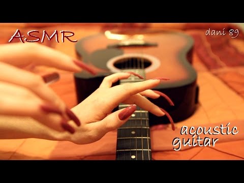 💤 ASMR: tapping on acoustic guitar 🎸🎵🎶