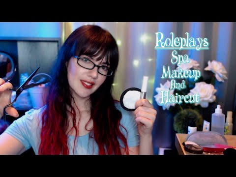 [ASMR] Ultimate Pampering Session ~ Spa, Makeup and Haircut Roleplays for Sleep and Relaxation