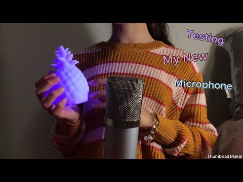 ASMR ~ Testing Out My New Microphone 🎤 🤪