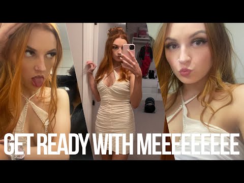 chaotic grwm for my xmas party (unhinged) - NOT ASMR