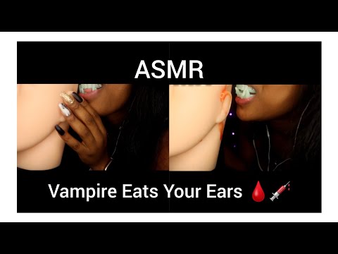 [ASMR] Vampire Eats Your Ears (Fail 😅) 👂🏽💉🩸