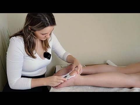 ASMR Medical Exam of the Hands & Feet with Sensory Testing | Sharp OR Dull | Soft Spoken Roleplay